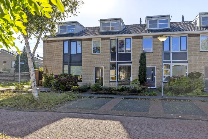 De woning tussen de berken aan de Planetenlaan